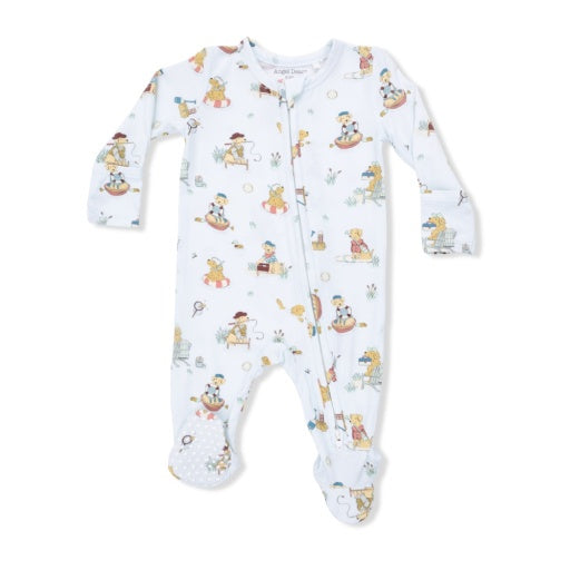 Lake Buddy Dogs - 2 Way Zipper Footie