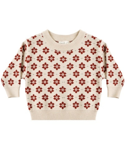 SHILOH SWEATER (POINSETTIA)