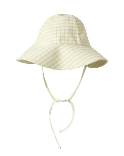 FLOPPY SWIM HAT CITRON STRIPE