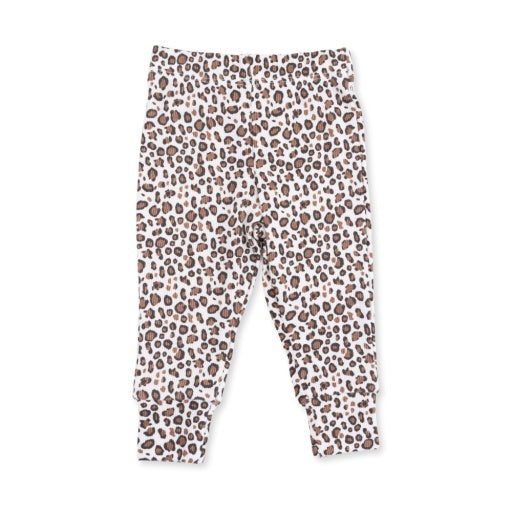 Leopard Rib - Legging