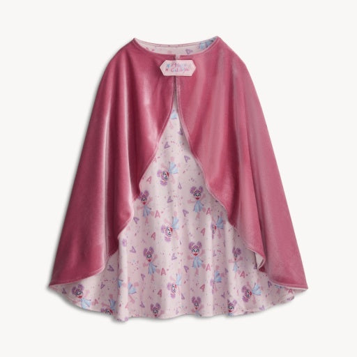 ABBY VELOUR CAPE