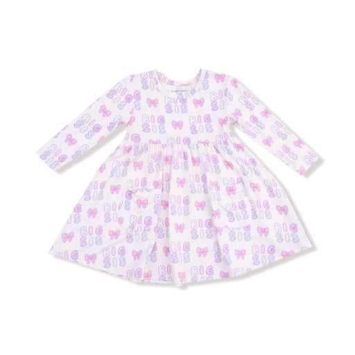 Big Sis - Twirly L/S Dress