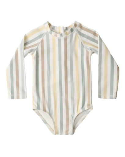 DELPHINE RASHGUARD ONE-PIECE VALENCIA STRIPE