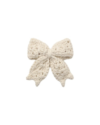 CROCHET BOW (NATURAL)