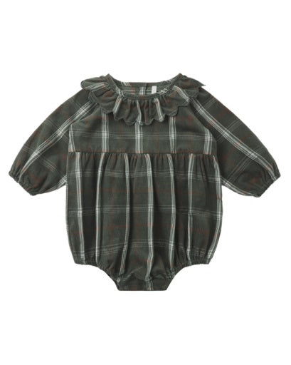 FREYA ROMPER (HOLIDAY PLAID)