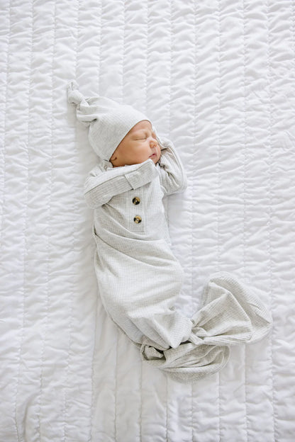 Stevie Ribbed Knotted Gown