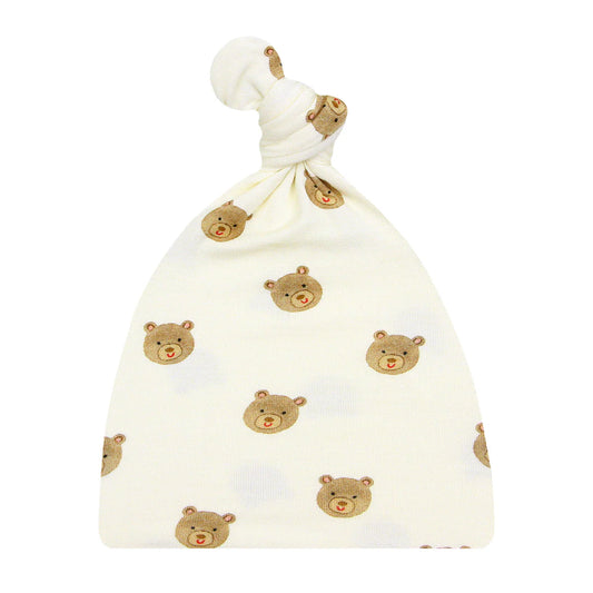 Teddy Top Knot Hat