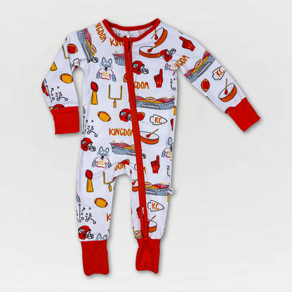 Unisex Kingdom Print Zip