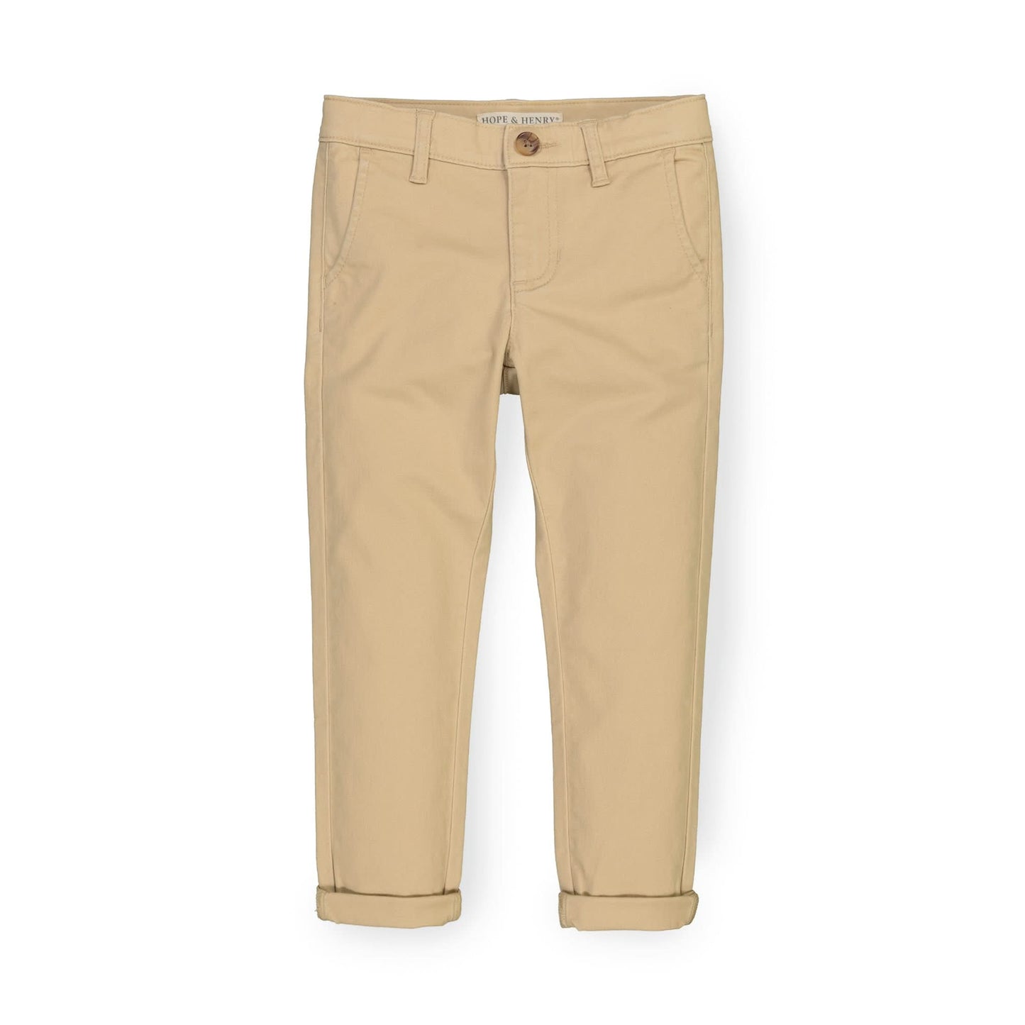 Organic Skinny Stretch Chino (Khaki)