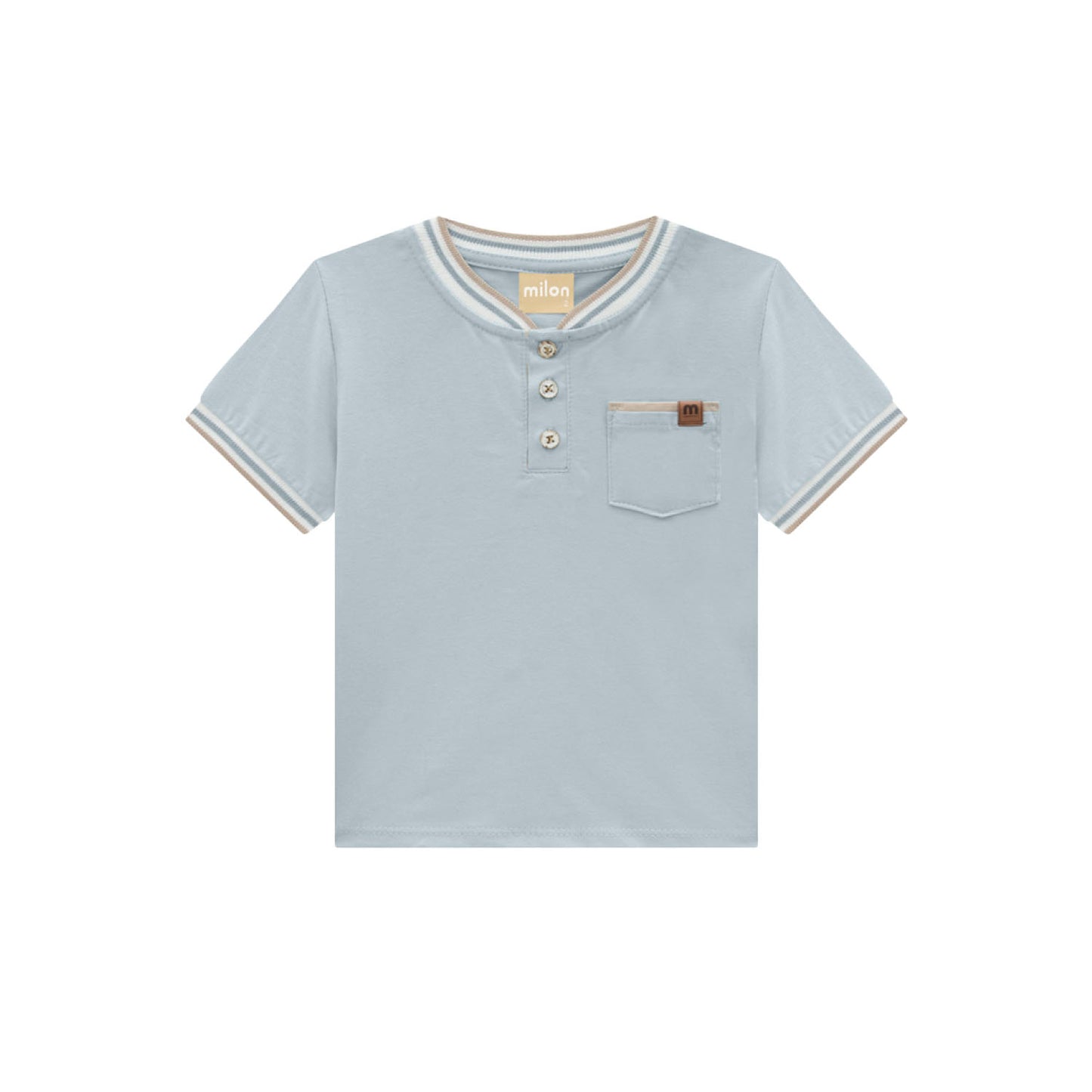 Coastal Stripe Henley Set