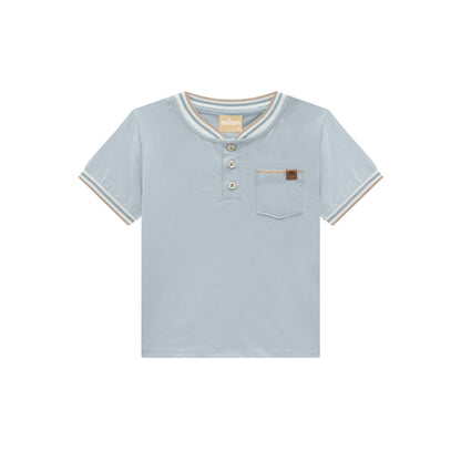 Coastal Stripe Henley Set