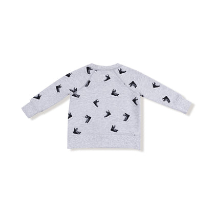 Raglan Sweatshirt and Jogger Set