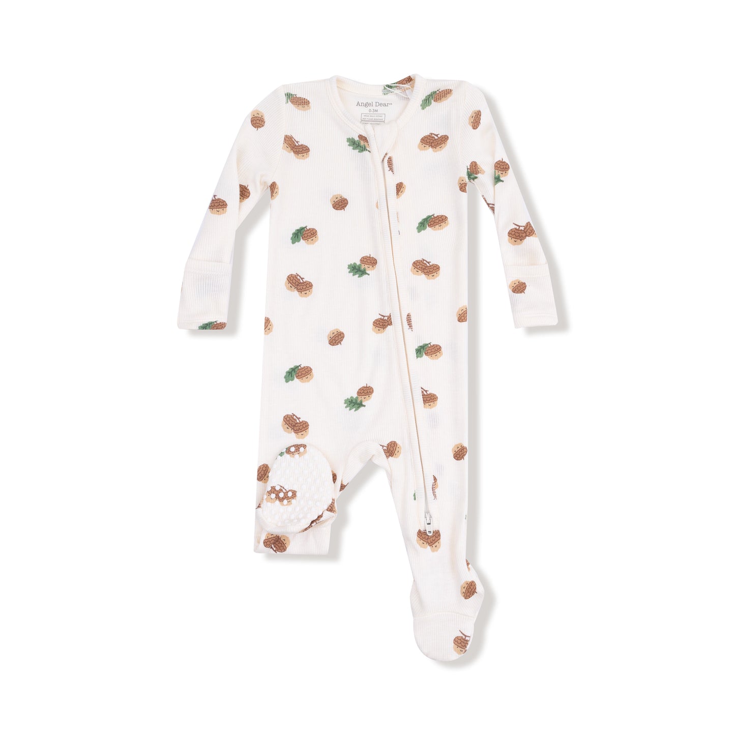 Tiny Acorns - 2-Way Zipper Footie