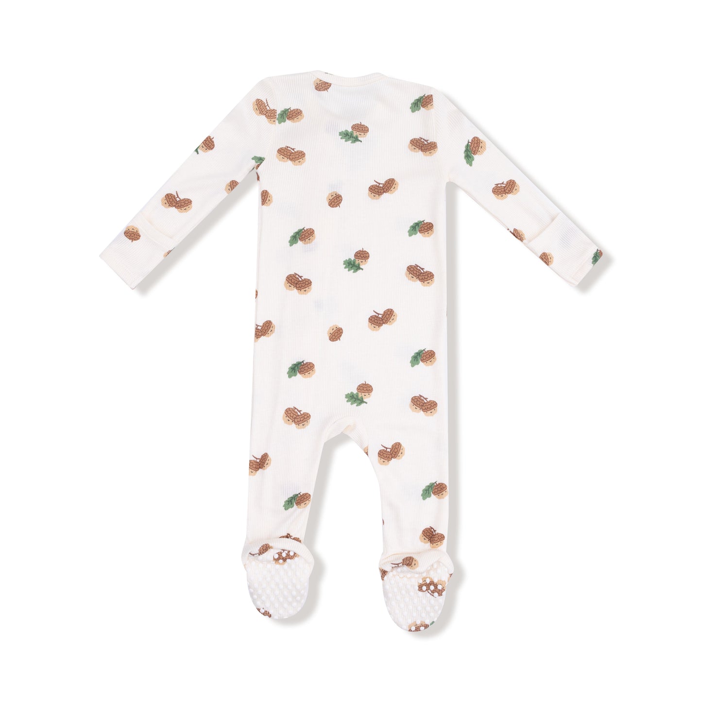 Tiny Acorns - 2-Way Zipper Footie