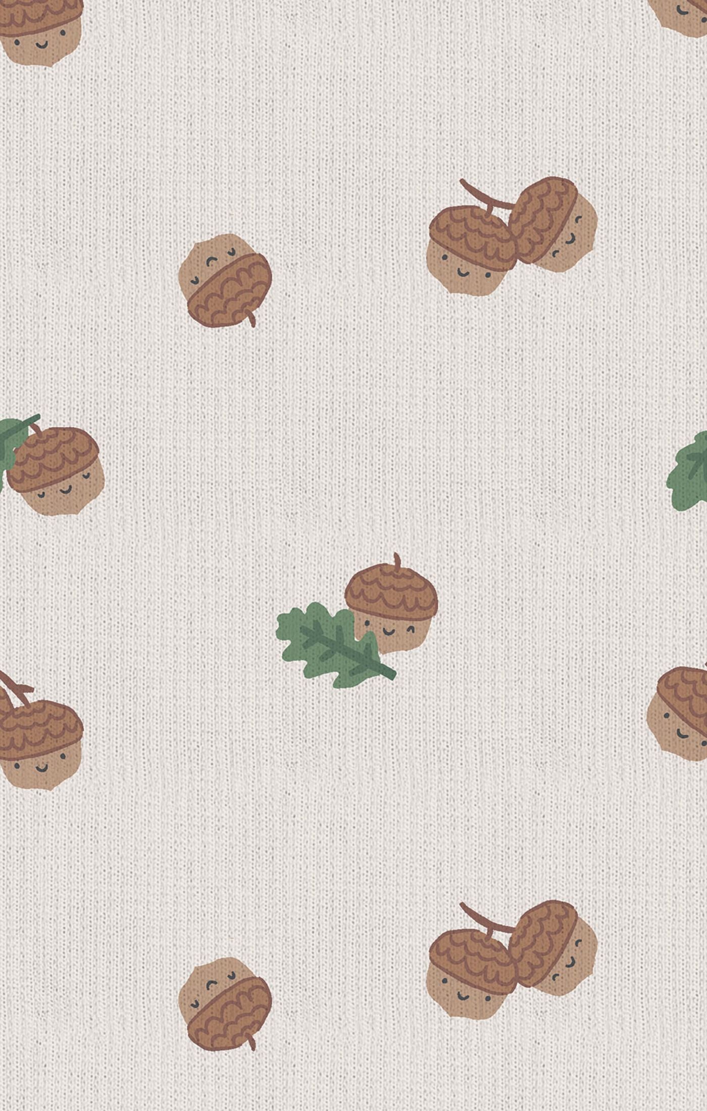 Tiny Acorns - 2-Way Zipper Footie