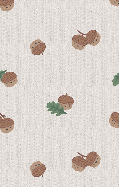 Tiny Acorns - 2-Way Zipper Footie