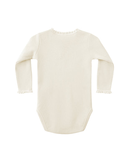 Waffle Long Sleeve Bodysuit