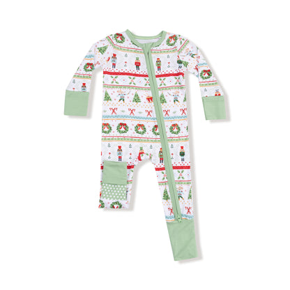Nutcracker 2-Way Zipper Romper *FINAL SALE*