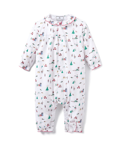 Twill Cambridge Romper *FINAL SALE*