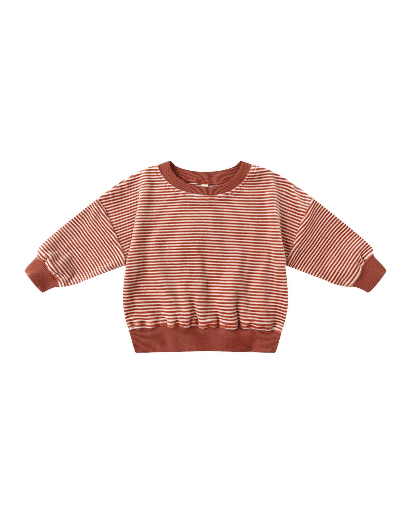 Relaxed Velour Sweatshirt