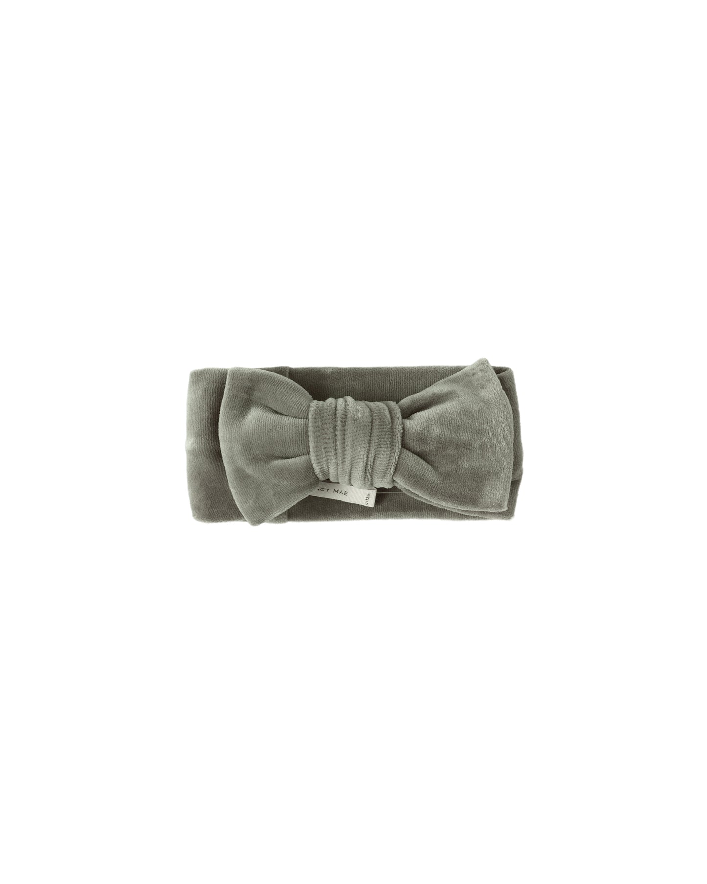 Velour Bow Headband