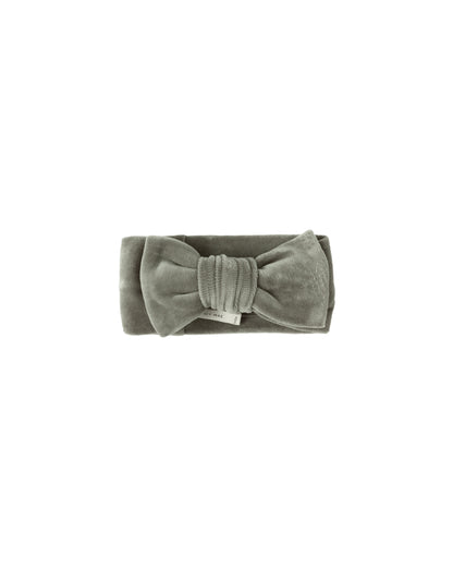 Velour Bow Headband