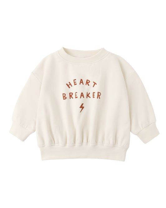 Relaxed Fleece Sweatshirt (Heart Breaker)
