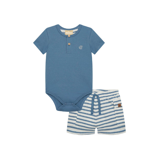 T-shirt Romper & Short Set