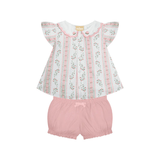 Flutter Top & Bloomer Set