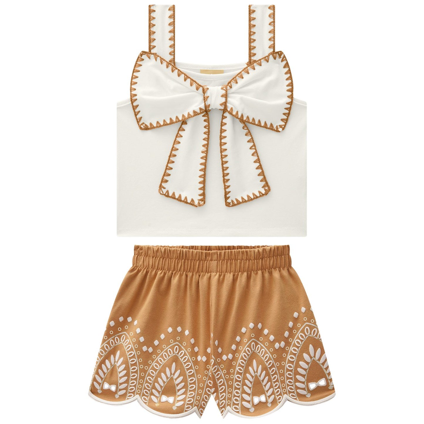 Honey Stitch Tank & Short Set