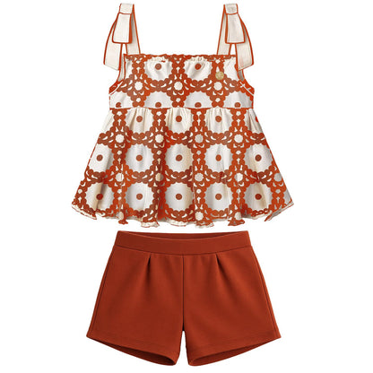 Terracotta Tile Two-Piece Set