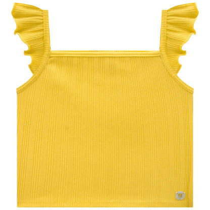 Golden Bloom Tank & Short Set