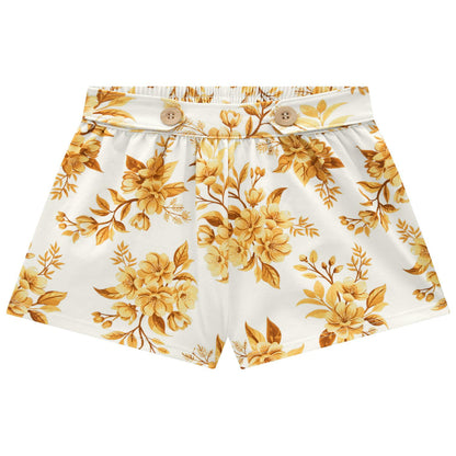 Golden Bloom Tank & Short Set