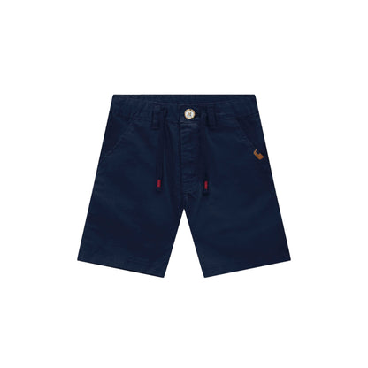 Croquet Club Button-Up & Navy Short Set