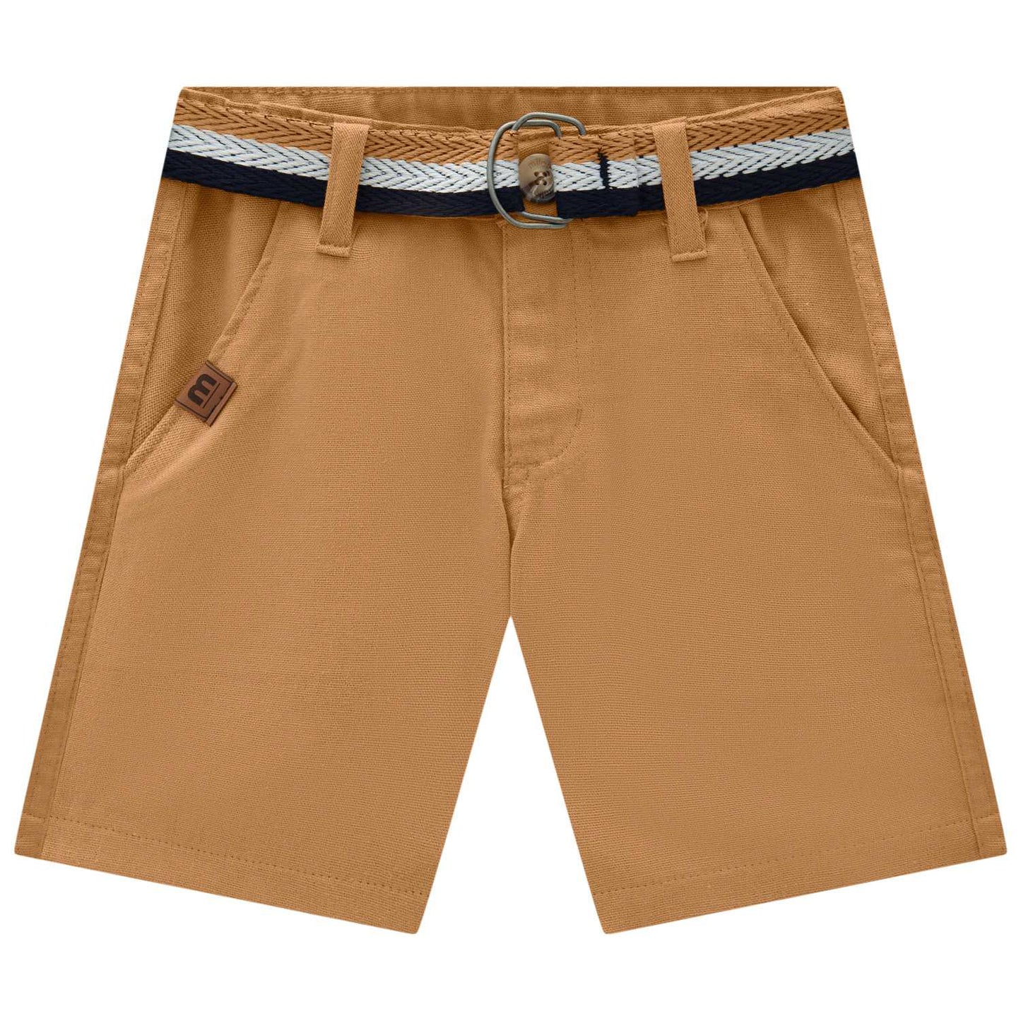 Harbor Stripe Button-Up & Belted Short Set