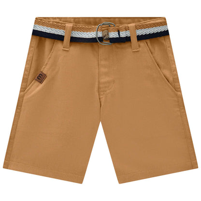 Harbor Stripe Button-Up & Belted Short Set