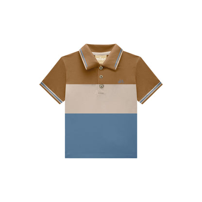 Colorblock Polo and Short Set