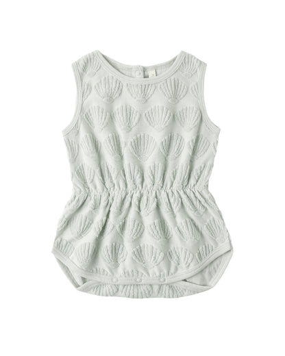 Cinch Terry Playsuit (Seashells)