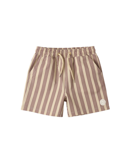 Board Short (Brown Butterscotch Stripe)