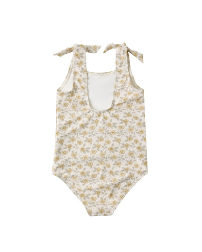 Millie One-Piece (Yellow Floral)