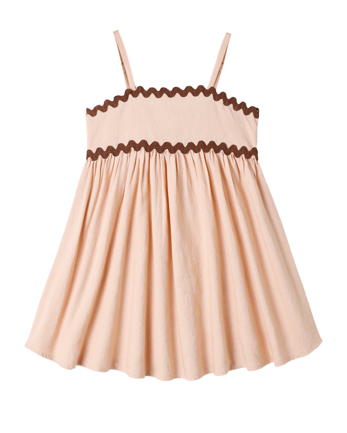 Ric Rac Dress (Blush)