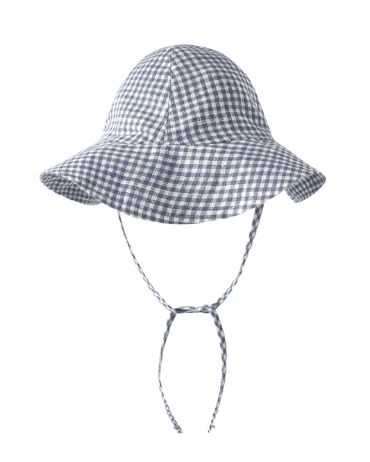 Floppy Swim Hat (Marine Gingham)