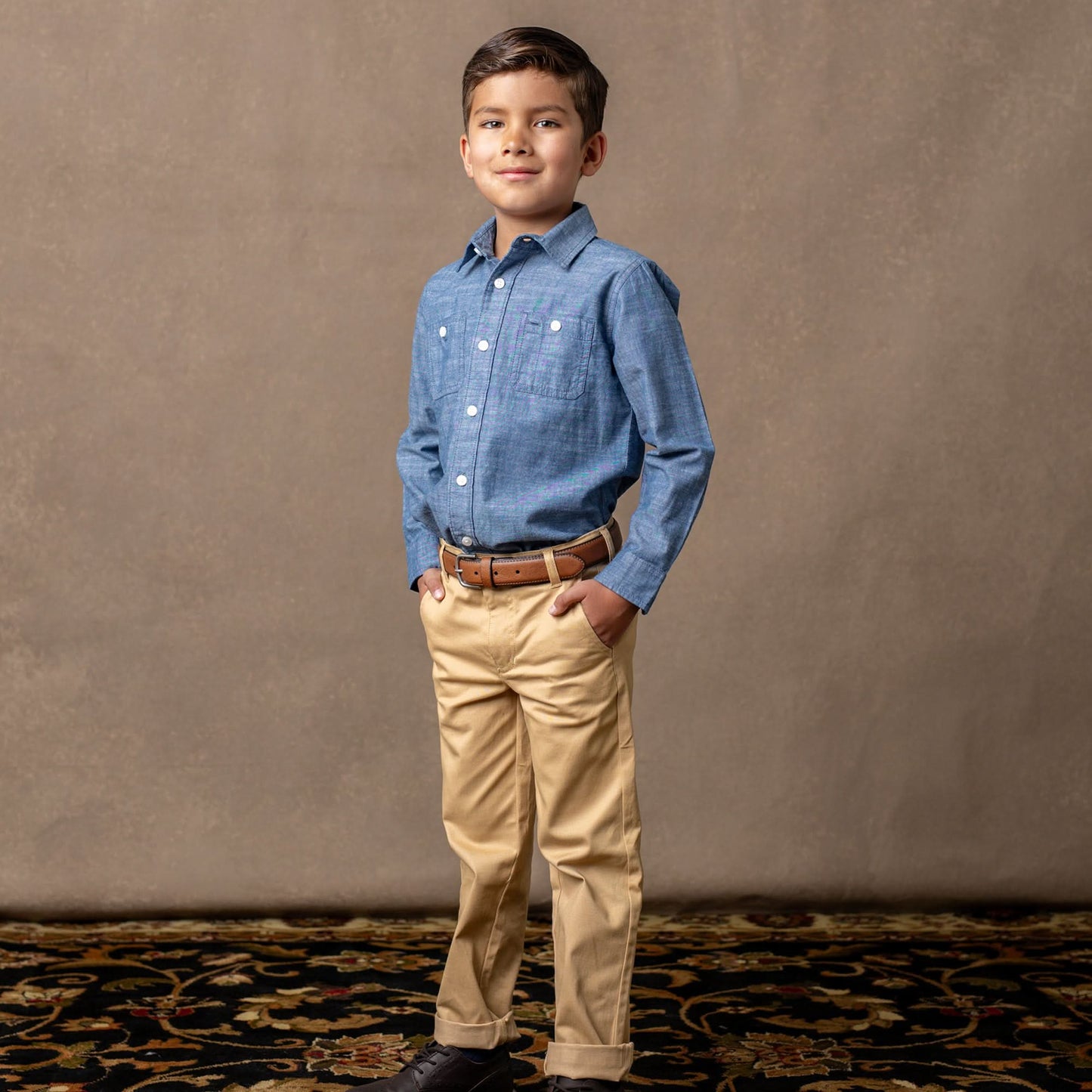 Organic Skinny Stretch Chino (Khaki)