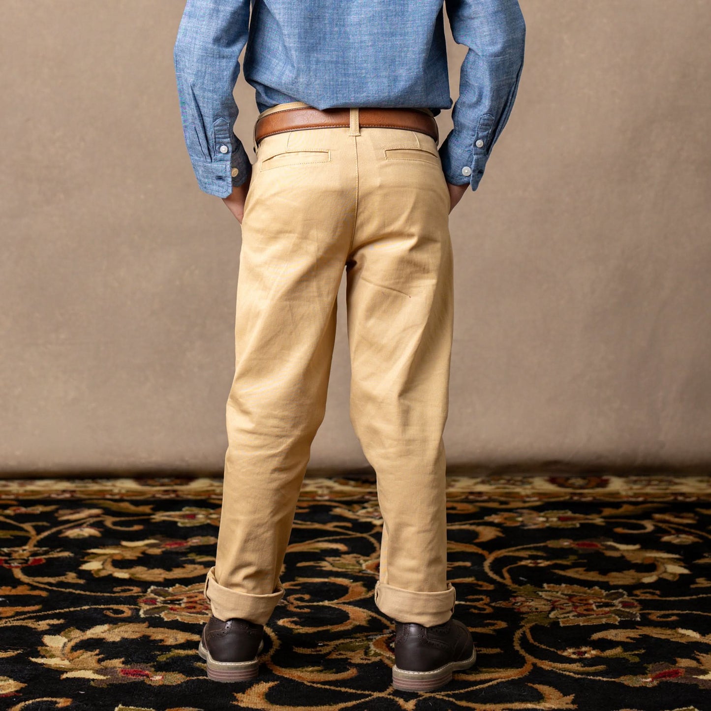 Organic Skinny Stretch Chino (Khaki)
