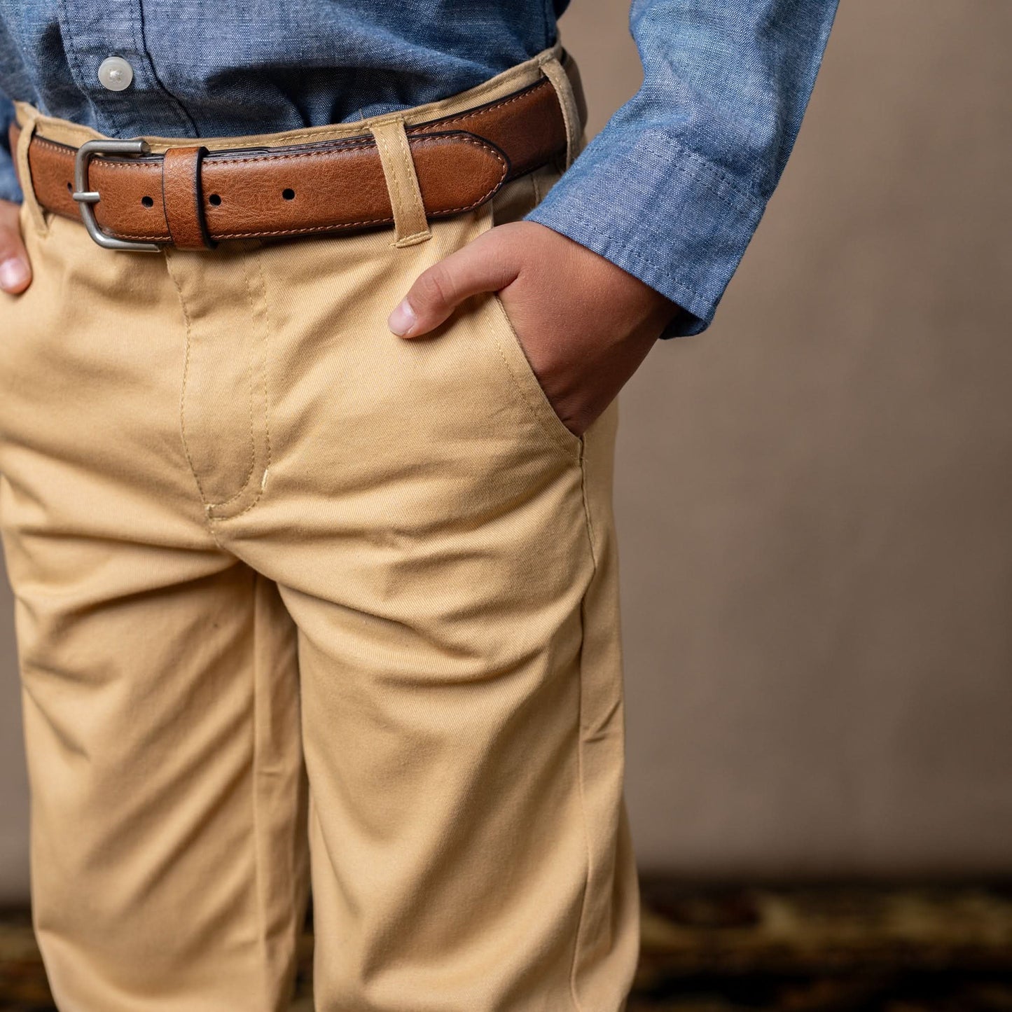 Organic Skinny Stretch Chino (Khaki)
