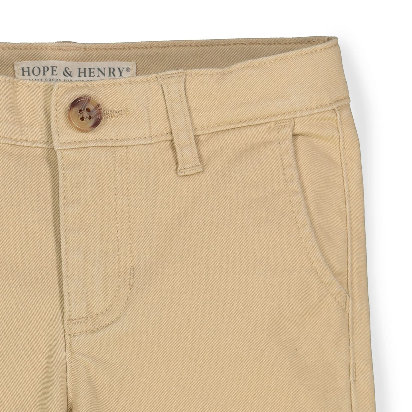 Organic Skinny Stretch Chino (Khaki)