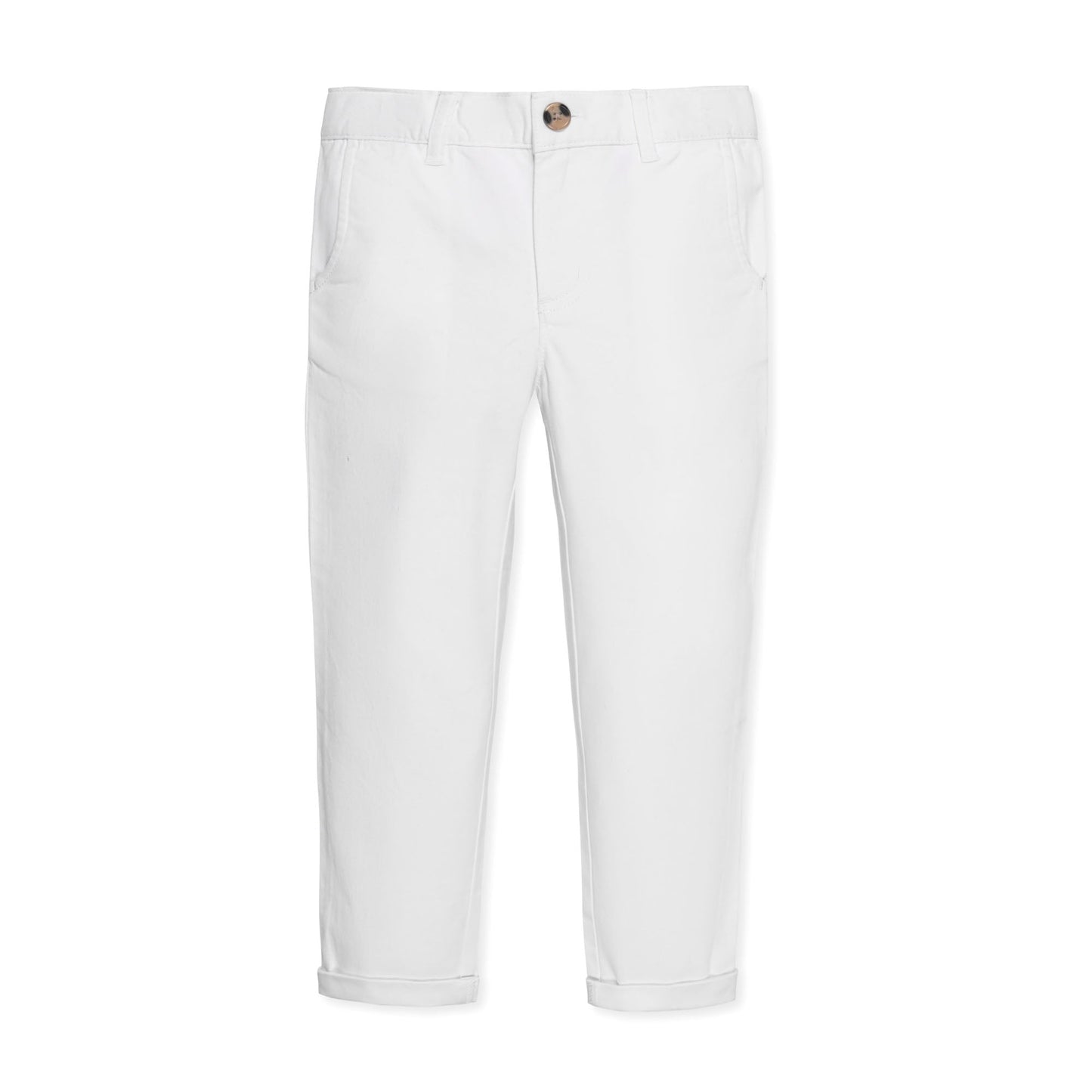 Organic Skinny Stretch Chino (White)