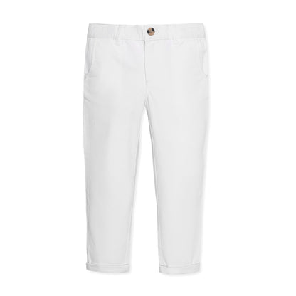 Organic Skinny Stretch Chino (White)
