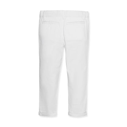 Organic Skinny Stretch Chino (White)