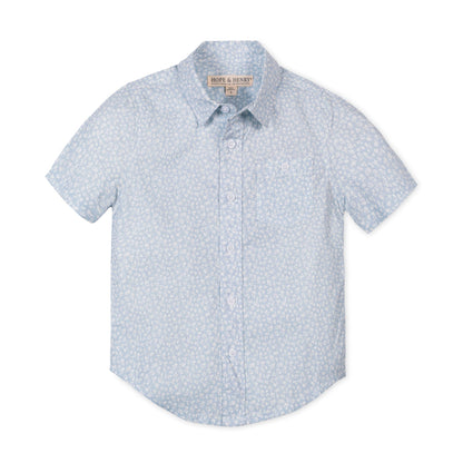 Linen Shirt (Blue Chateau Ditsy)